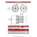 Щёточные DC серводвигатели GLENTEK Серия GM6000 ( модели: GM6060-39 , GM6060-50 , GM6060-70 , GM6060-96 , GM6090-50 )